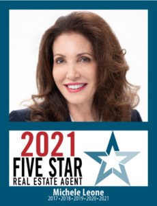 2021 Five Star Real Estate Agent | Michele Leone